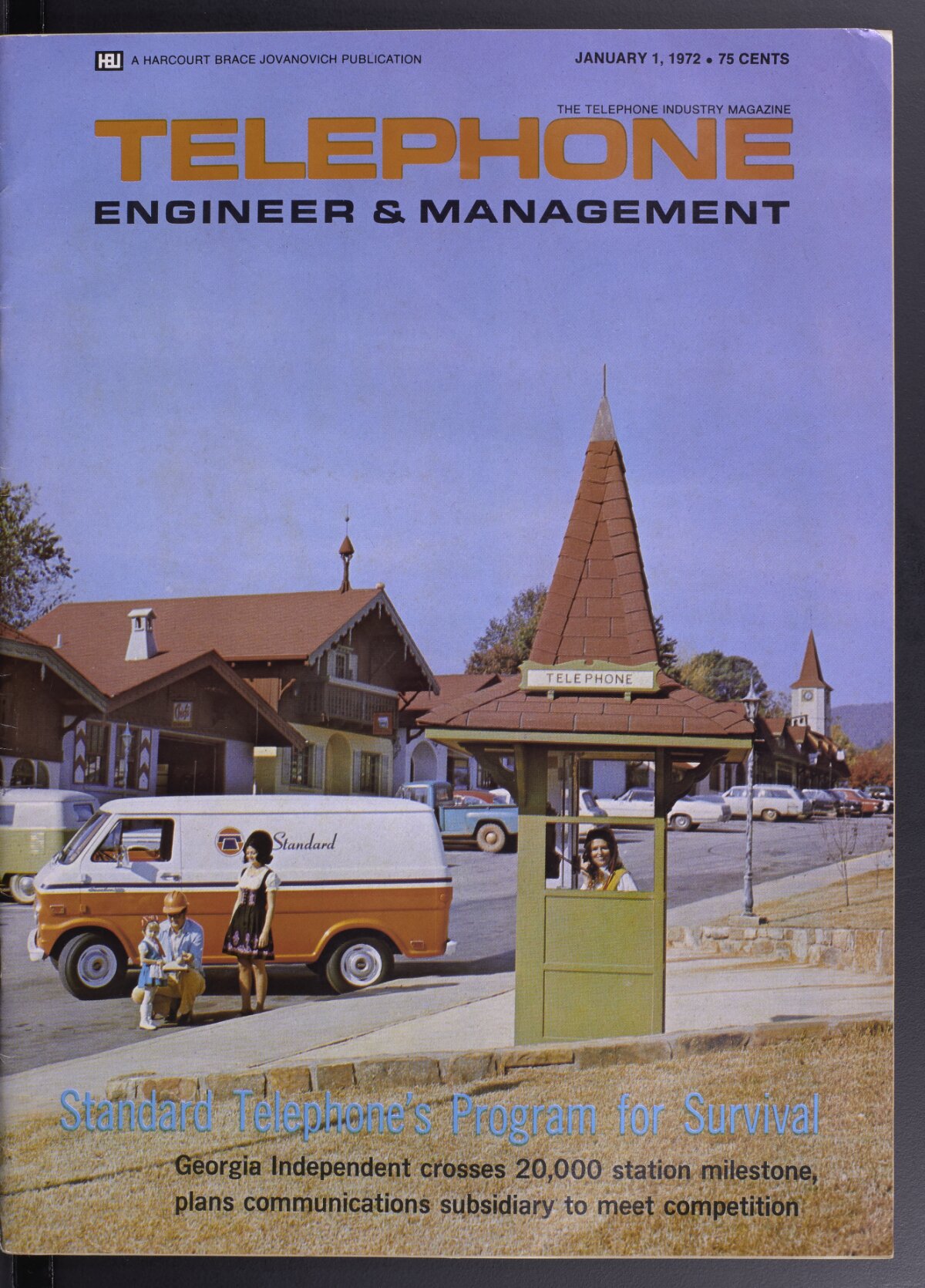 Telephone engineer and management the telephone industry magazine picture