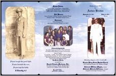 Celebration of Life for Anton Brown, September 22, 1921 Sunrise, July 22, 2015, Sunset, Saturday, August 1, 2015, 11:00 A.M., Greater Piney Grove Baptist Church, 1879 Glenwood Avenue, SW, Atlanta, Georgia, Reverend William Flippin, Pastor, Reverend Malcolm Jefferson, Eulogist, Kingdom Fellowship Christan Center