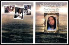 Celebration of Life, Amya Conoway Clark, Saturday, February 12, 2015, Jackson Memorial Baptist Church, 534 Fairburn Road, Atlanta, GA 30331, Rev. Dr. Gregory Sutton, Pastor, Rev. Dr. Gregory Sutton, Officiating