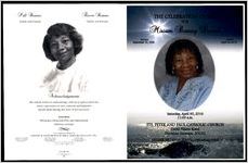 The Celebration of Life for Miriam Burney Daniel, Sunrise: September 10, 1923 - Sunset: April 24, 2016, Saturday, April 30, 2016, 11:00 a.m., St. Peter and Paul Catholic Church, 2650 Tilson Road, Decatur, Georgia 30032, Father Bryan D. Small, Officiating Priest
