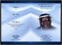 Celebrating the Life of Albert H. Dobbins, August 27, 1927 - September 14, 2014, Saturday, September 20, 2014, 11:00 A.M., Donald Trimble Mortuary Chapel, 1876 Second Avenue, Decatur, Georgia 30032, Reverend Andre Loyd, Jr., Officiating, Pastor, West Side Community C.M.E. Church, Reverend Stephen Delanie, Eulogist