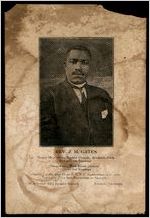 [Funeral program for J. M. Gates]
