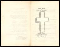 Funeral Services for Sister Rosa Lee Johnson, 2:00 P.M., February 6, 1968, Providence Baptist Church, W.R. McCall - Pastor, 659 Larkin St., S.W., Atlanta, Georgia