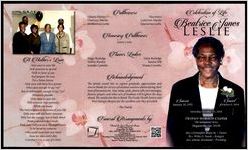 Celebration of Life Beatrice Jones Leslie, Sunrise, January 18, 1932, Sunset, October 6, 2016, Saturday, October 15, 2016, Destiny Worship Center, 190 Industrial Drive, Hogansville, GA 30230, Rev. Christopher Evans Sr. - Pastor, Rev. Willie G. Smith - Eulogist, Rev. Johnny Strickland - Presiding