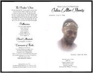 New Life Celebration, Julius Alton Moody, Sunrise: July 9, 1948 - Sunset: May 30, 2016, Saturday, June 4, 2016, 1:00 P.M., Donald Trimble Chapel, 1876 Second Avenue, Decatur, Georgia, Reverend Ray Williams, Presiding