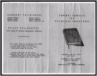 Funeral Services For Mrs. Beulah Causey Ross, Saturday, May 19,1979, 1:00 P.M., Damascus C.M.E. Church, Lizella, Georgia, Internment, Damascus C.M.E Church Cemetery