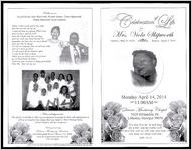 A Celebration of Life, Mrs. Viola Skipworth, Sunrise: May 8, 1924, Sunset: April 5, 2014, Monday, April 14, 2014, 11:00 AM, Divine Mortuary Chapel, 5620 Hillandale Dr. Lithonia, Georgia 30058, John 14:23