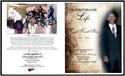 A Celebration of His Life, Frank Terrell Sterrs, 1952-2014, Saturday, September 20, 2014, 2:00 P.M., Donald Trimble Mortuary, 1876 Second Avenue, Decatur, Georgia, Pastor Queen Jackson, Eulogist
