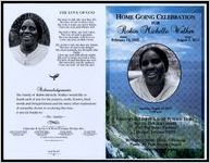 Home Going Celebration for Robin Michelle Walker, Sunrise: February 12, 1956 - Sunset: August 7, 2015, Saturday, August 15, 2015, 11:00 a.m., Gregory B. Levett & Sons Funeral Home, South DeKalb Chapel, 4347 Flat Shoals Parkway, Decatur, Georgia 30034, Reverend Jimmy Hall, Officiating, Pastor, By Faith Baptist Church