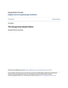 The George-Anne Inkwell Edition