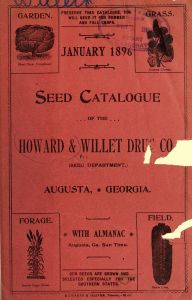 Seed catalogue of the Howard & Willet Drug Co. : with almanac