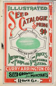 Illustrated seed catalogue spring 1901 : description and prices of farm and vegetable seeds