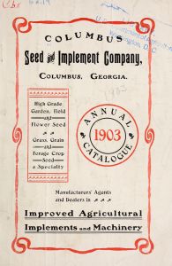 Annual catalogue : high grade garden, field and flower seed; grass, grain and forage crop seed a specialty