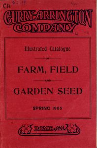 Illustrated catalogue of farm, field and garden seed : spring 1906