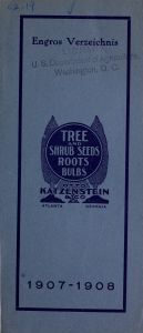 Tree and shrub seeds, roots, bulbs
