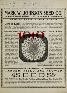 Catalogue of garden, field and flower seeds : also fruit trees, tree seeds, fertilizers, roots, plants, new fruits, etc.