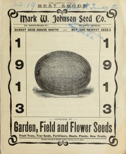 Catalogue of garden, field and flower seeds, fruit trees, tree seeds, fertilizers, roots, plants, new fruits