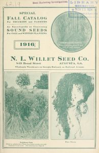 Special fall catalog for truckers and farmers : sound seeds for fall and winter planting, 1916