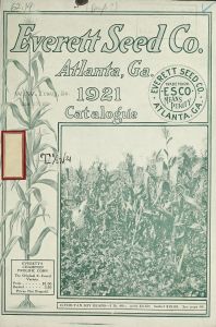 1921 catalogue / Everett Seed Co.