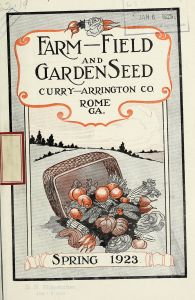 Farm, field and garden seed : Spring 1923 / Curry-Arrington Co.