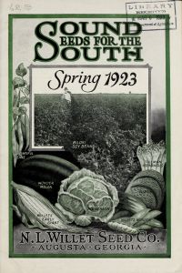 Sound seeds for the south : spring 1923 / N.L. Willet Seed Co.