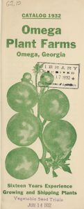 Catalog 1932 / Omega Plant Farms.