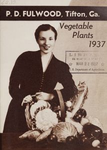Vegetable plants, 1937 / P.D. Fulwood.