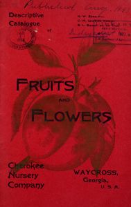 Descriptive catalogue of fruits and flowers