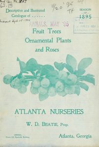 Descriptive and illustrated catalogue of fruit trees, ornamental plants and roses