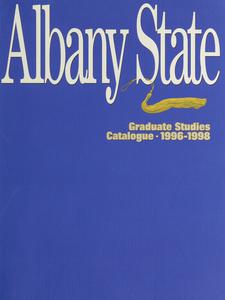 ASU Graduate Studies Catalogue 1996-1998