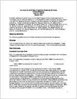 Minutes of the Curriculum and New Programs Committee July 17, 2014