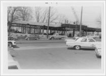 Photograph of the construction site for the new Athens Regional Library building, Athens, Georgia, circa 1969