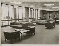Photograph of the Athens Regional Library lounge area, Athens, Georgia, 1970