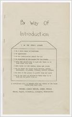 Pamphlet promoting student reading program at Athens Regional Library, Athens, Georgia, circa 1940