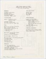 Schedule and map for Family Fun Day at Athens Regional Library, Athens, Georgia, circa 1940