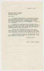 Letter: Athens, Georgia, to Sarah Maret, 1949 November 1