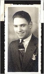 Photograph of graduate Bill Fennell, Minot, North Dakota, 1937