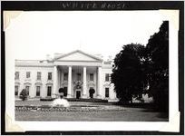 Photograph of White House in Washington, D.C., circa 1941
