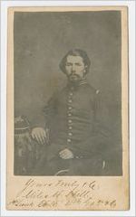 Carte-de-visite of Miles H. Hill