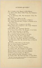 Bible Course: Outline and Notes: New Testament