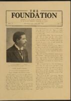 The Foundation vol. 16 no. 1