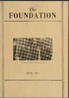 The Foundation vol. 29 no. 3