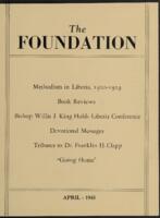 The Foundation vol. 35 no. 2