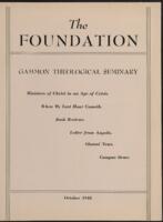 The Foundation vol. 38 no. 4