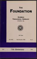 The Foundation vol. 49 no. 3