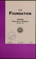 The Foundation vol. 56 no. 3