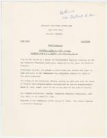 Public Hearing in Vine City and Lightning Neighborhoods, April 6, 1967