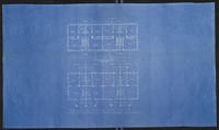 Type "A" Row Houses Blueprint, University Housing Project, January 20, 1934