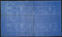 Unit "Y" Floor Plan Blueprint, University Housing Project, January 20, 1934