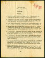 The Atlanta Creed, 7th Edition, by W. E. B. Du Bois, circa 1935